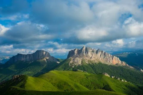 Mountain in Caucasus Stock Photos