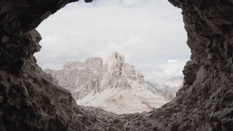 Mountain cave Stock Footage 122252119