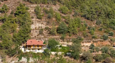 Mountain chalet Stock-Fotos