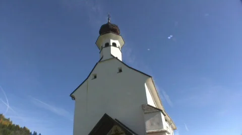 Mountain church Stock Footage 591952