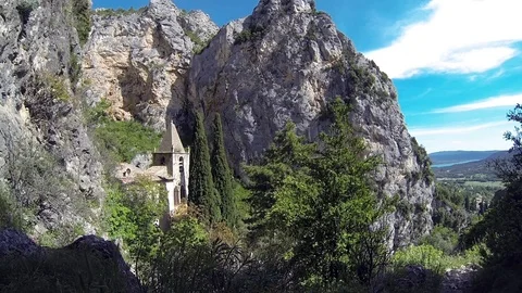 Mountain Church Stock Footage 98679980