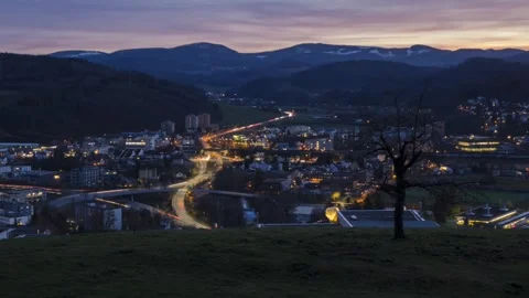 Mountain City time lapse view Video stock 273698656