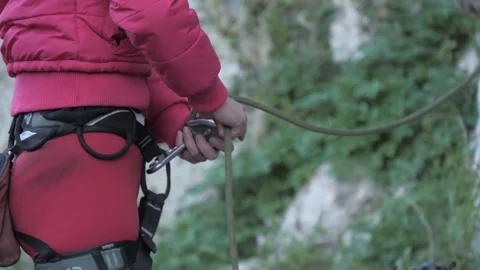 Mountain Climbing Stock Footage 153981758