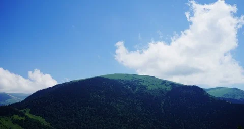 Mountain, cloud time lapse. Vídeos de archivo 92637434