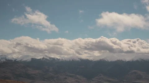 Mountain Cloud Timelapse 1 Stock Footage 45645613