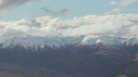 Mountain cloud timelapse 2 Stock Footage 45645600