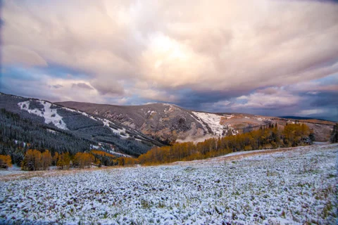 Mountain Cloud Timelapse Stock Footage 42356937
