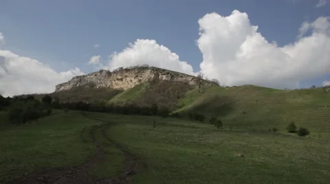 Mountain cloud timelapse Stock-Footage 58321650
