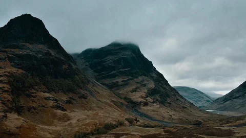 Mountain Cloud Timelapse Stock Footage 86074280