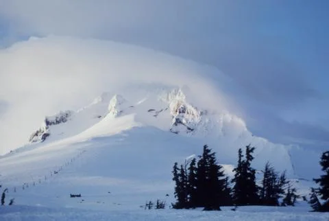 Mountain cloud vale  Stock-Fotos