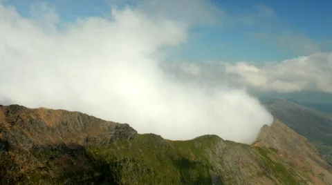 Mountain Clouds 1 Video stock 490417