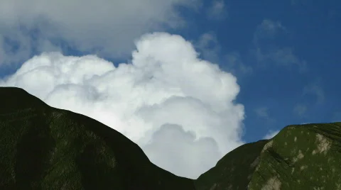 Mountain Clouds 스톡 동영상 488868