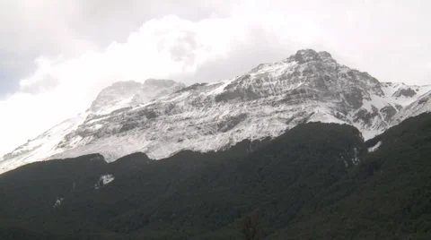 Mountain clouds Stock Footage 1320156
