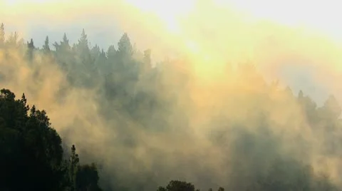 Mountain Clouds Stock Footage 9293841