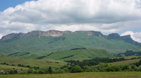 Mountain with Clouds Video stock 52292144