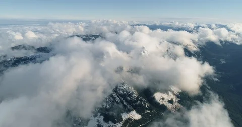 Mountain Clouds Stock Footage 91904350