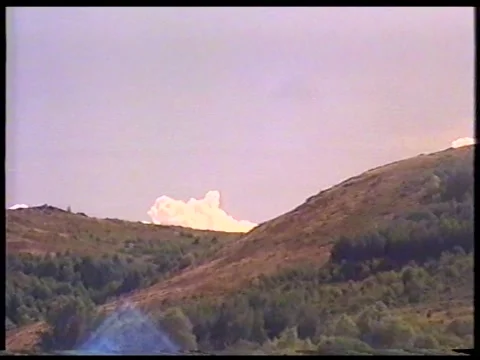 Mountain Clouds Stock Footage 342691592