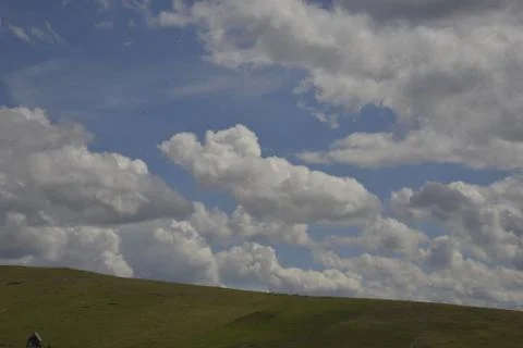 Mountain, clouds, nature Stock Photos