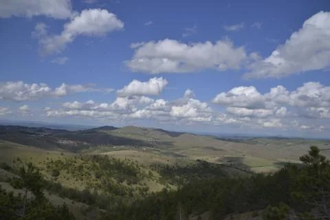 Mountain, clouds, nature Stock Photos