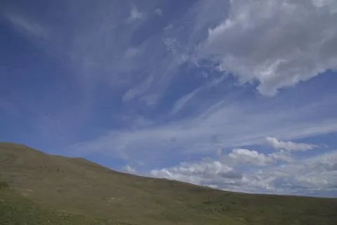 Mountain, clouds, nature Stock Photos