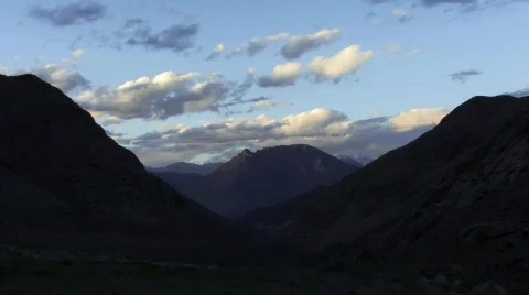 Mountain clouds time lapse 10 스톡 동영상 268067