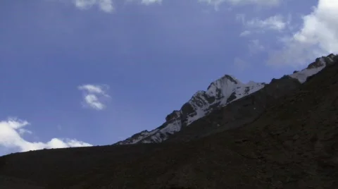 Mountain clouds time lapse 2 Stock Footage 267877