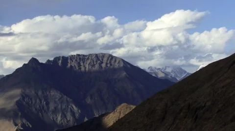 Mountain clouds time lapse 8 Stock Footage 267911