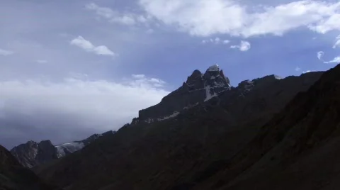 Mountain clouds time lapse 9 Stock Footage 268143