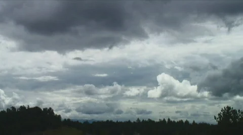 Mountain clouds time lapse Stock Footage 113375