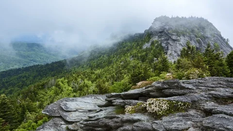 Mountain Clouds Time-Lapse Vídeo Stock 98305650