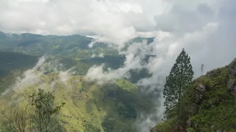 Mountain cloudscape timelapse Video stock 20522554