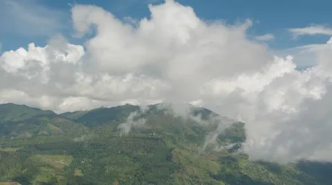 Mountain cloudscape timelapse Video stock 20522817