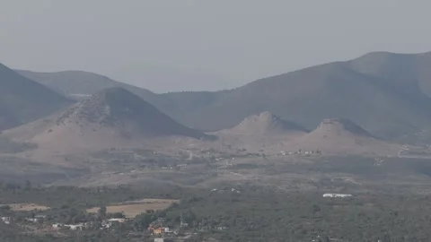 The Mountain Corridor of Hidalgo Stock Footage 322127895