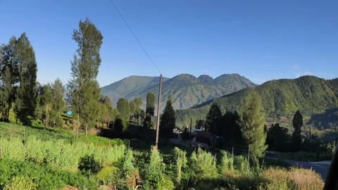Mountain Countryside View Stock Footage 340151874