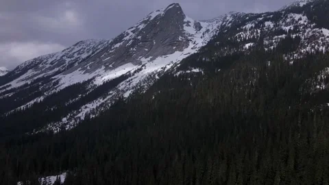 Mountain covered in snow 2 Vídeos de archivo 241635653