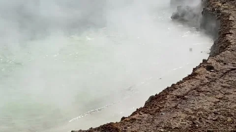 Mountain crater Video stock 309871090