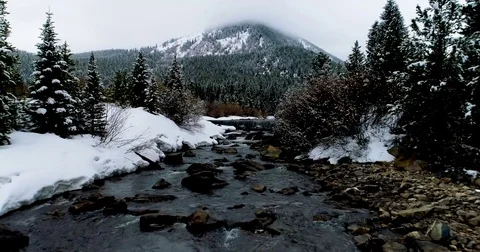 Mountain Creek 4K Video stock 84247332