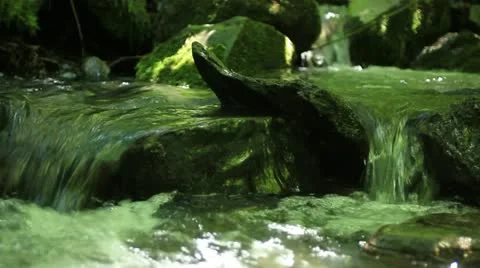 Mountain creek (cascade close up) _3 Stock Footage 11154329