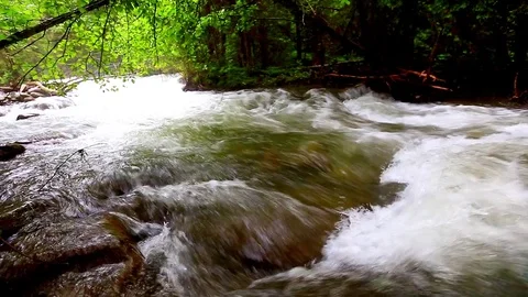 Mountain Creek Stock Footage 79160905