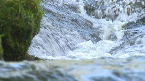 Mountain Creek Rapids - HD 720 Stock Footage 4886288