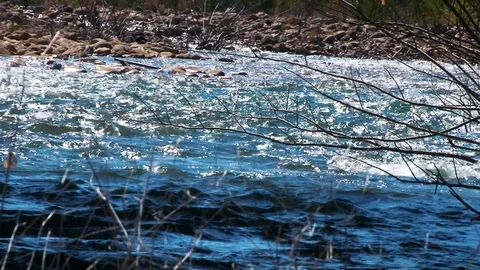 Mountain Creek Tight Stock Footage 115643583