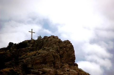Mountain cross 写真素材