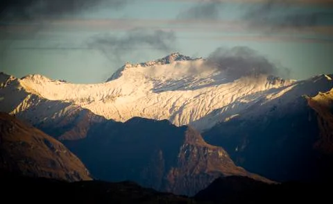 Mountain dawn Stock Photos