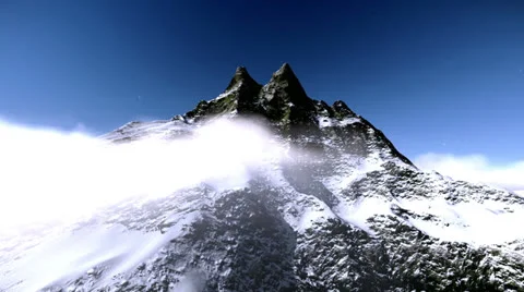 Mountain defrosting Stock Footage 24675015
