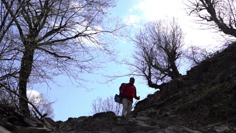 Mountain Descent Video stock 303594321