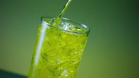Mountain Dew Splashing in Ice Stock Footage 63753476