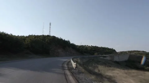 Mountain Drive Stock Footage 8825109