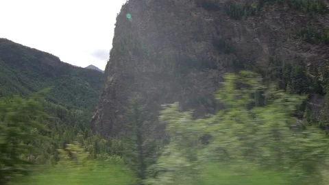 Mountain drive Stock Footage 110606842