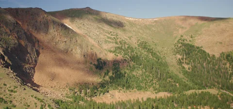 Mountain Drive with subtle movement Stock Footage 201763926