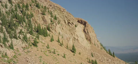 Mountain Drive With Trees Stock Footage 201759446